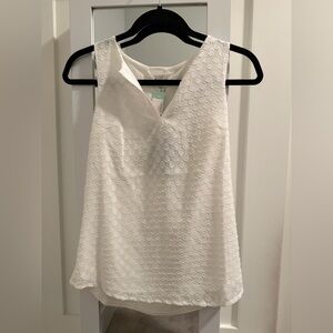 Market & Spruce Textured Print Blouse